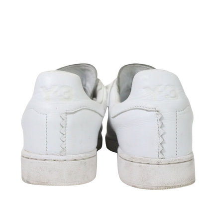 Y-3 Yohji Court Leather Sneakers White Size 26.0cm