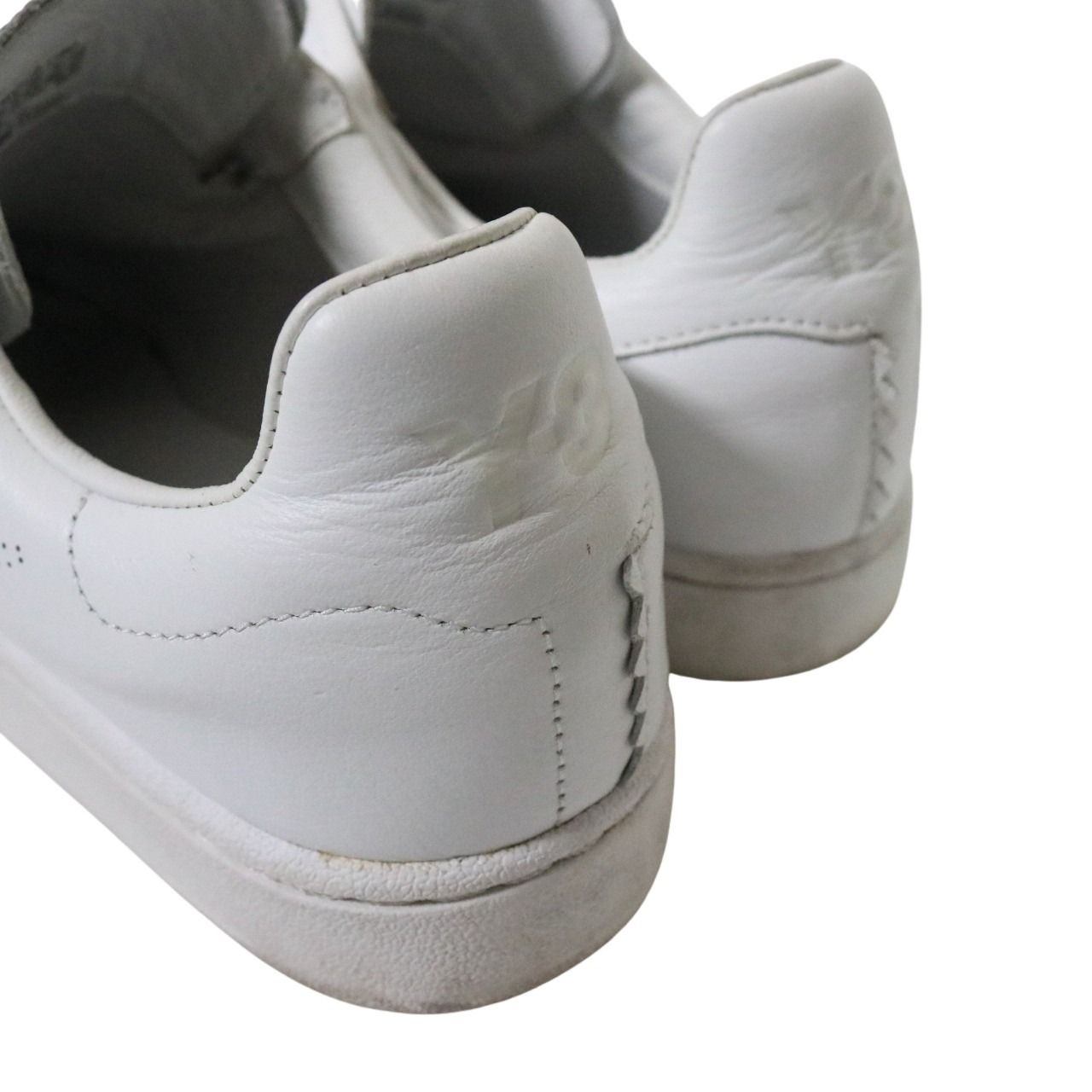 Y-3 Yohji Court Leather Sneakers White Size 26.0cm