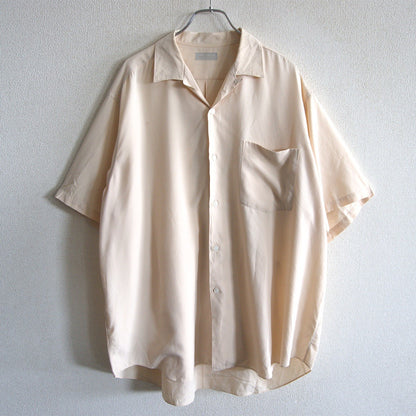COMME des GARCONS HOMME 90s Rayon Open Collar Shirt Size XL