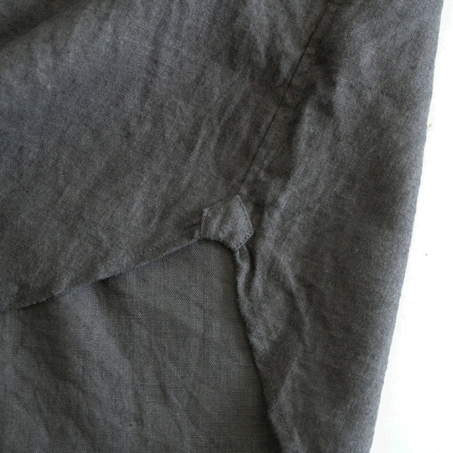 NIGEL CABOURN British Officers Hemp Poplin Shirt Size 54