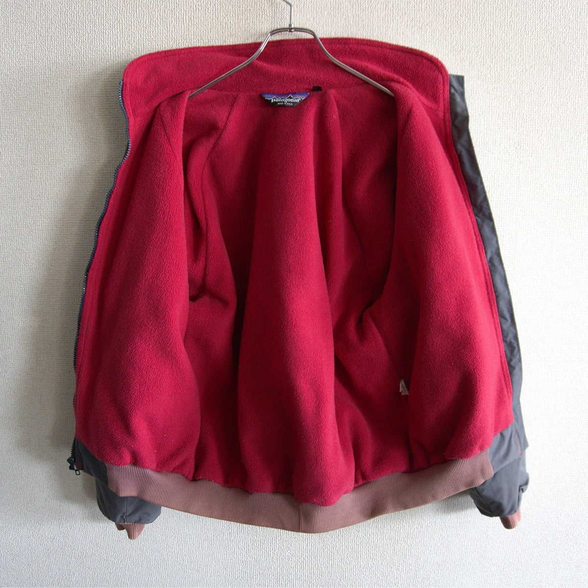 PATAGONIA 80s USA Shelled Synchilla Boys' Jacket Size 11/12