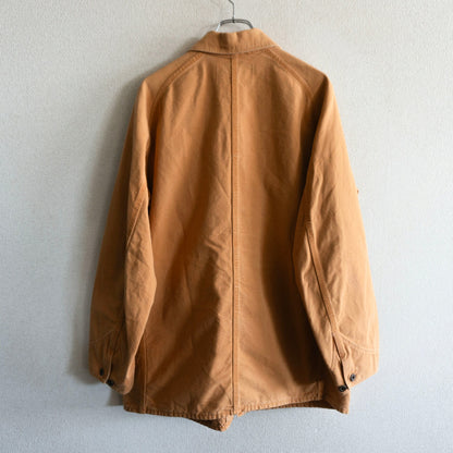 WAREHOUSE Cotton Coverall Jacket Brown Military Size L