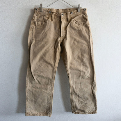 WAREHOUSE DUCK DIGGER Suspender Button Back Pants Size 33