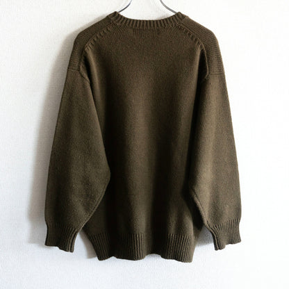 COMME des GARCONS HOMME 80s Crewneck Knit Khaki Size L
