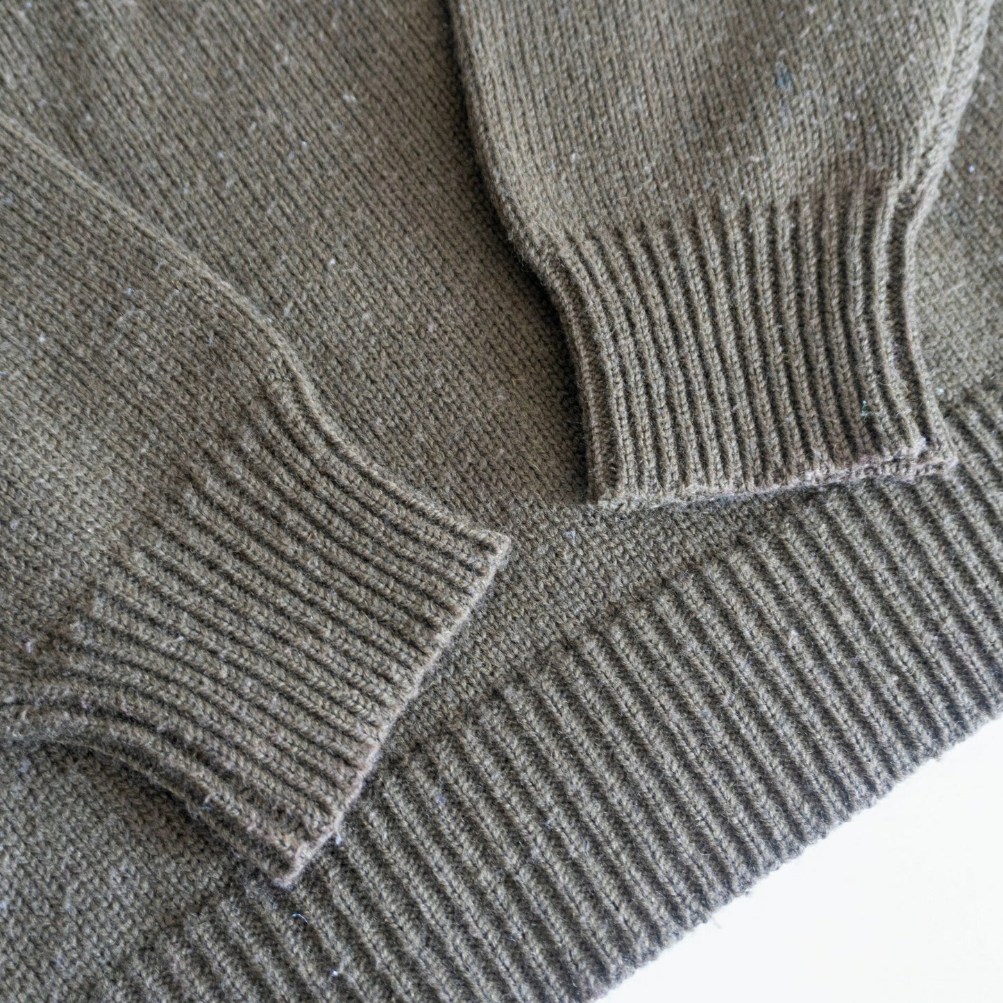 COMME des GARCONS HOMME 80s Crewneck Knit Khaki Size L