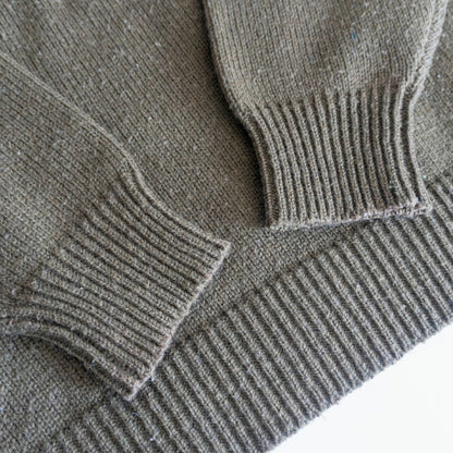 COMME des GARCONS HOMME 80s Crewneck Knit Khaki Size L