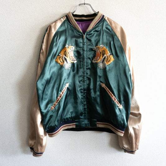 TAILOR TOYO TT10930 Reversible Embroidered Sukajan Jacket Size XL