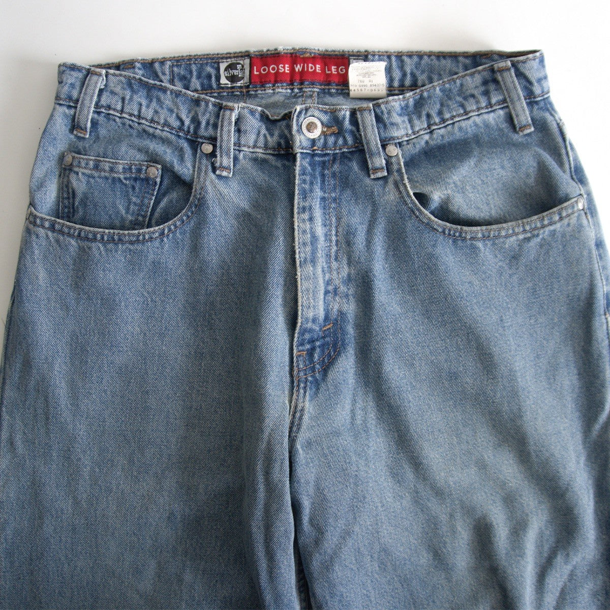 LEVI'S Silver Tab 00s 567 Loose Wide Jeans Size 33x32 Size 33×32