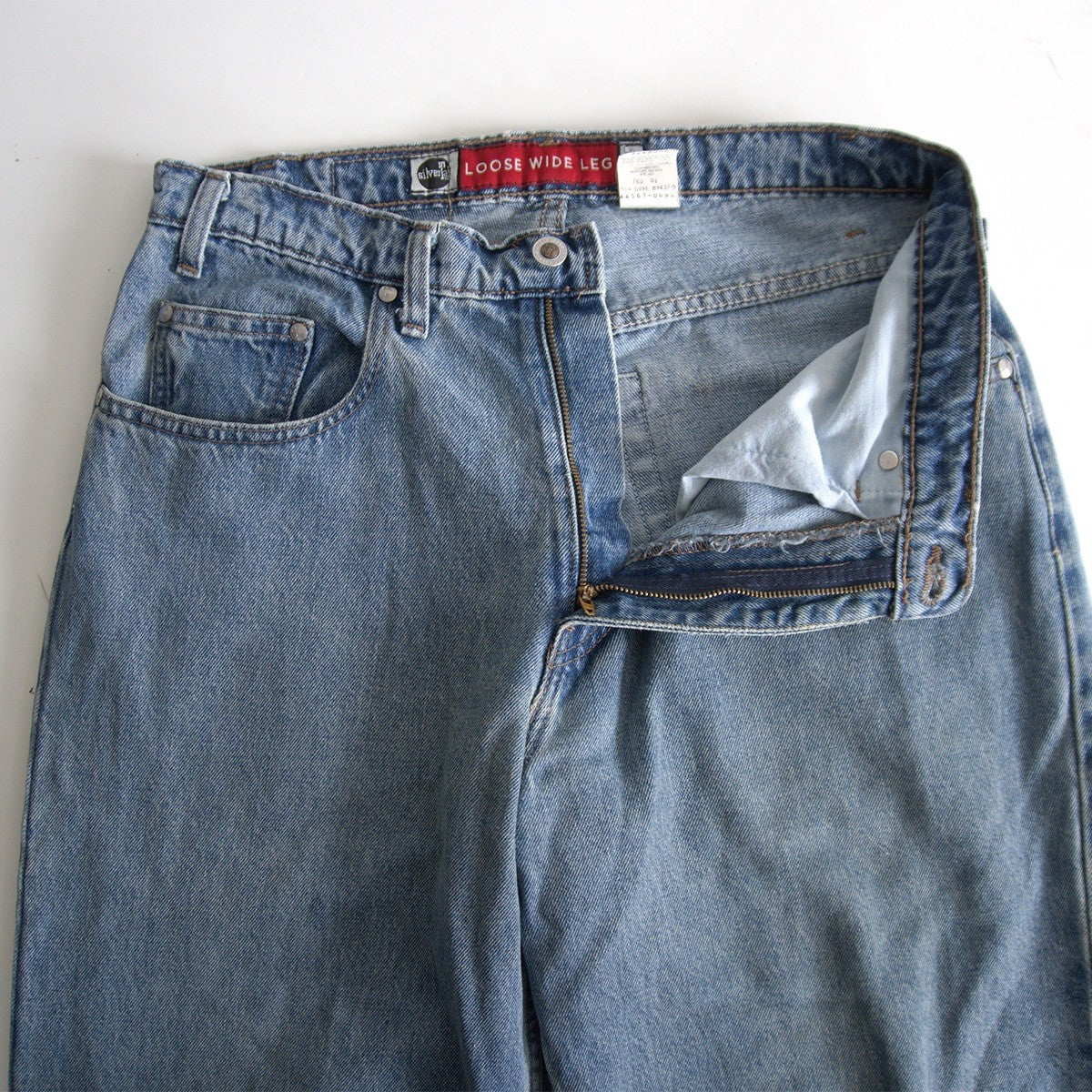 LEVI'S Silver Tab 00s 567 Loose Wide Jeans Size 33x32 Size 33×32