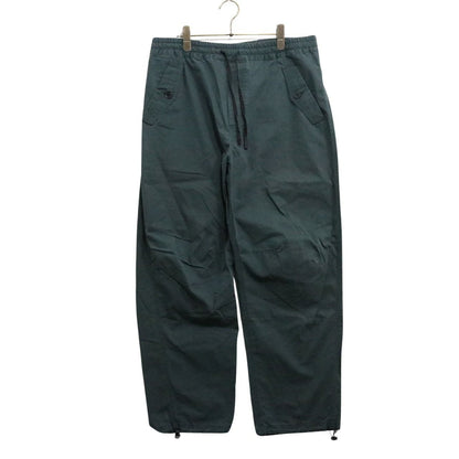 MAISON KITSUNE Ventile Cotton Easy Pants Green Size L