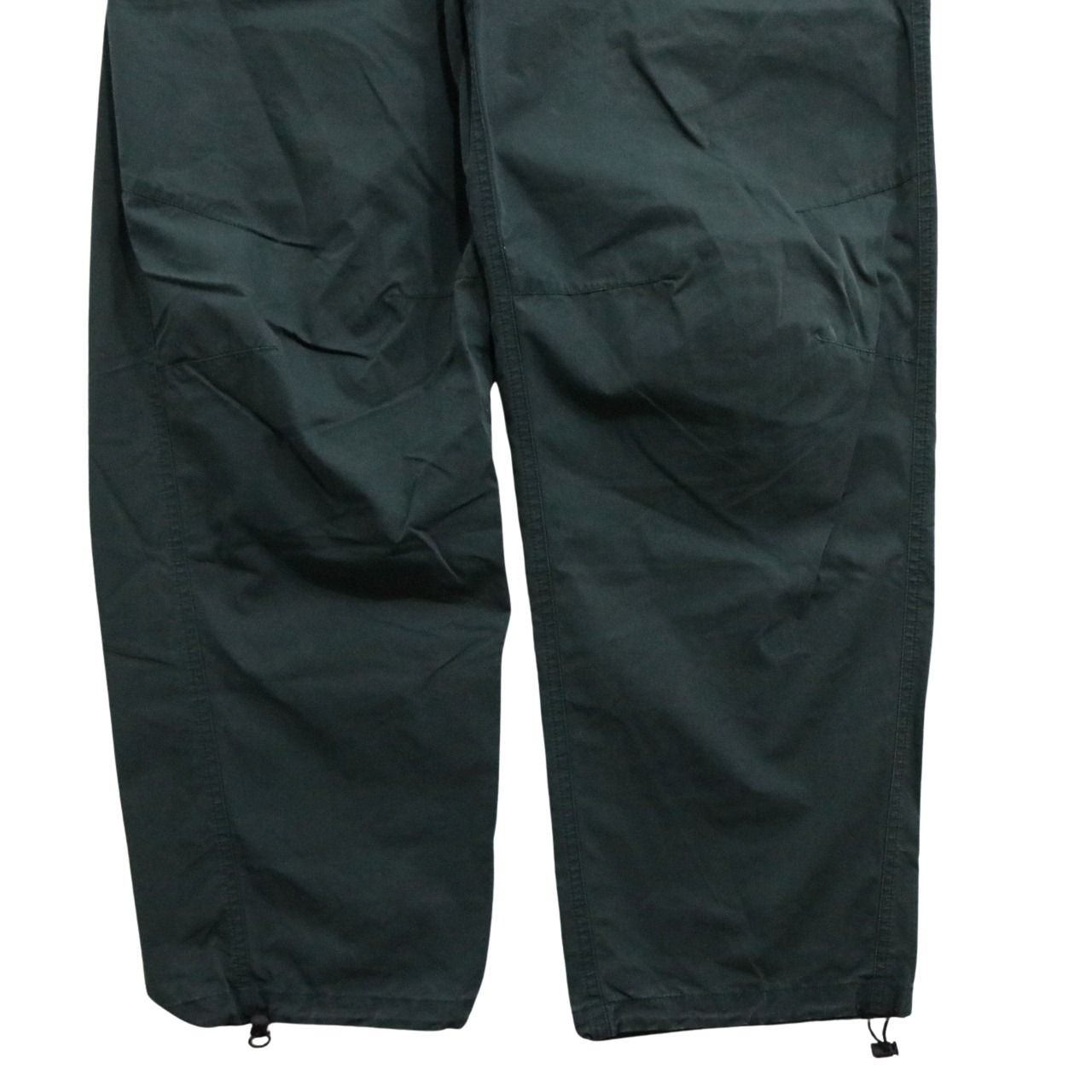 MAISON KITSUNE Ventile Cotton Easy Pants Green Size L