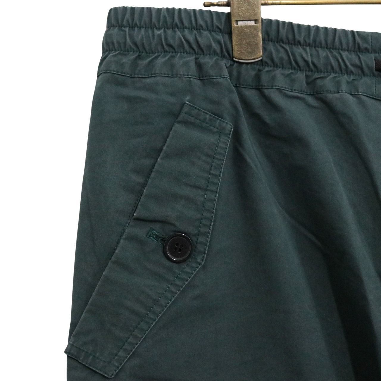 MAISON KITSUNE Ventile Cotton Easy Pants Green Size L