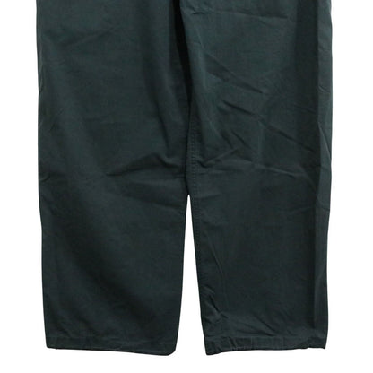 MAISON KITSUNE Ventile Cotton Easy Pants Green Size L