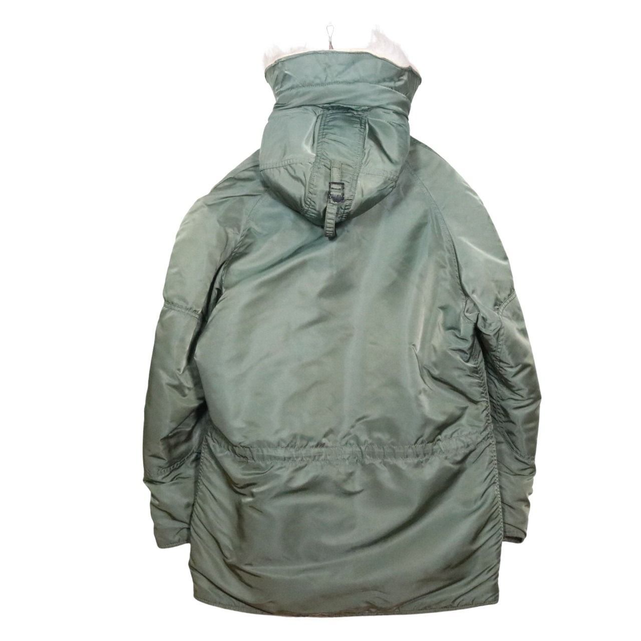 ALPHA INDUSTRIES 80s N-3B Flight Jacket Sage Green Size S