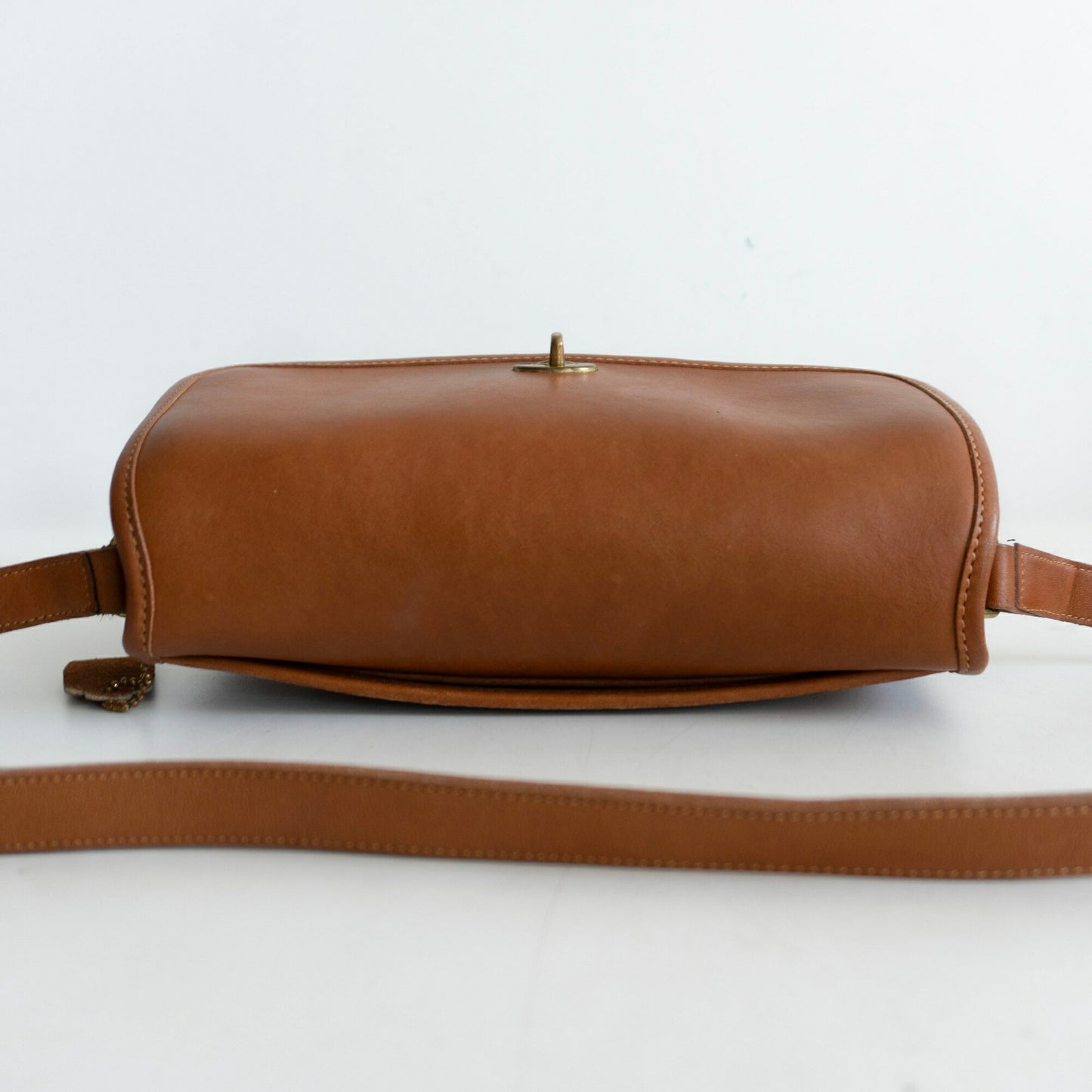 OLD COACH Leather Turnlock Shoulder ONE SIZE Shoulder Bag Size ONE SIZE
