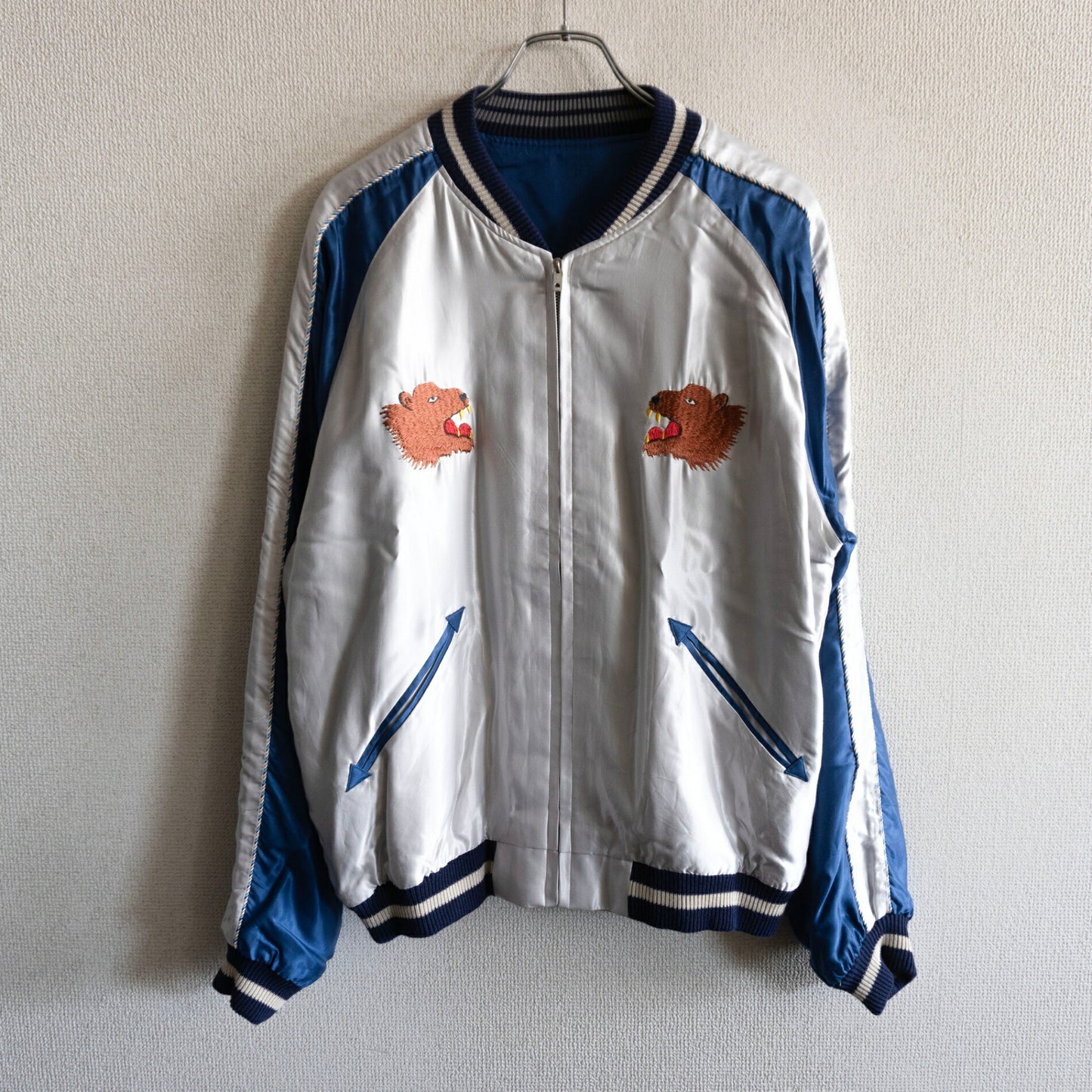 BEAMS Tailor Toyo Dodgers Reversible Souvenir Jacket Size L