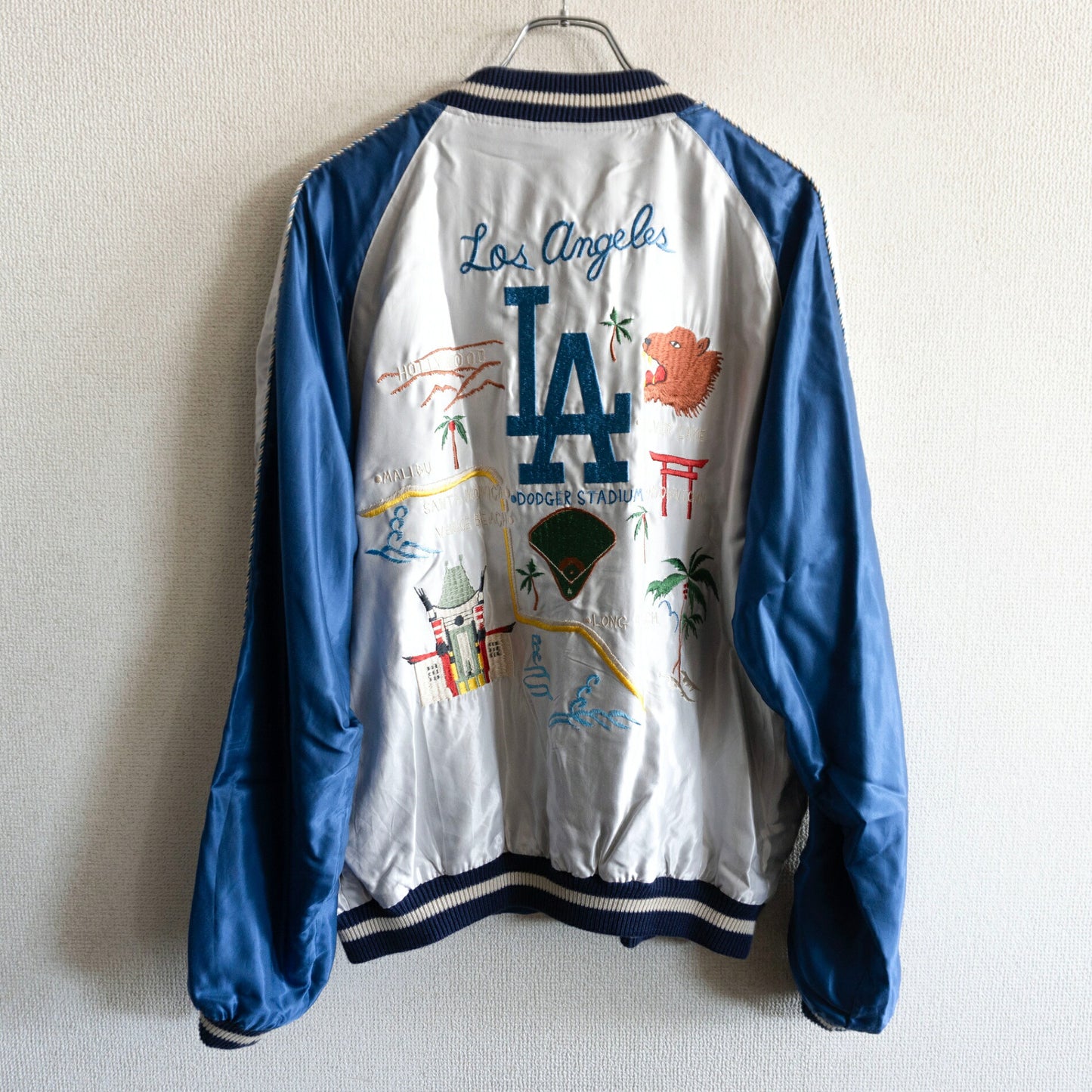 BEAMS Tailor Toyo Dodgers Reversible Souvenir Jacket Size L