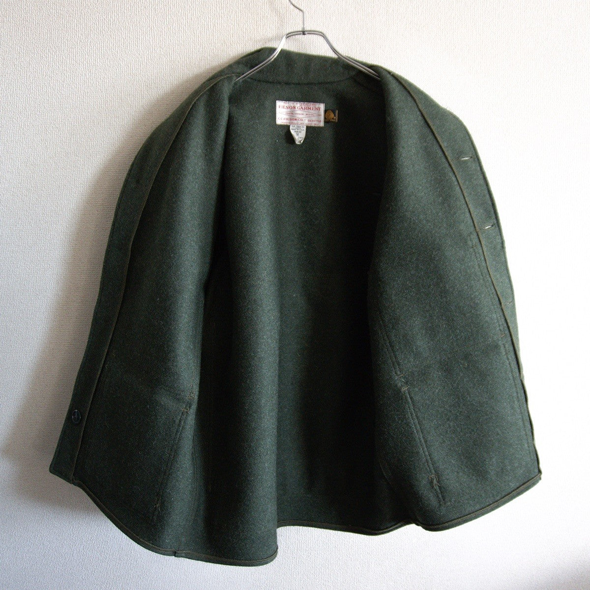 FILSON USA Made Double Mackinaw Cruiser Jacket Size 40
