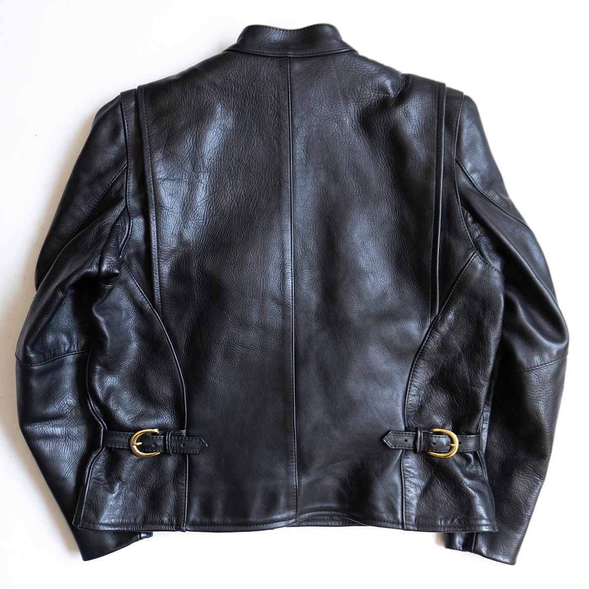 VANSON MODEL B Made in USA Leather Rider Jacket Size 46