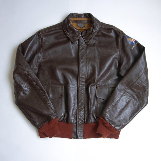 BUZZ RICKSON A-2 Horsehide Leather Flight Jacket Size 42