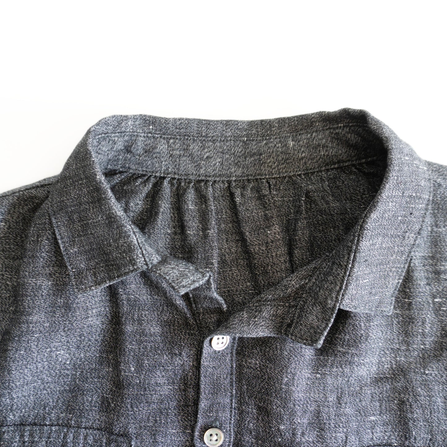 PORTER CLASSIC Bresson Linen Pullover Smock Shirt Size 2