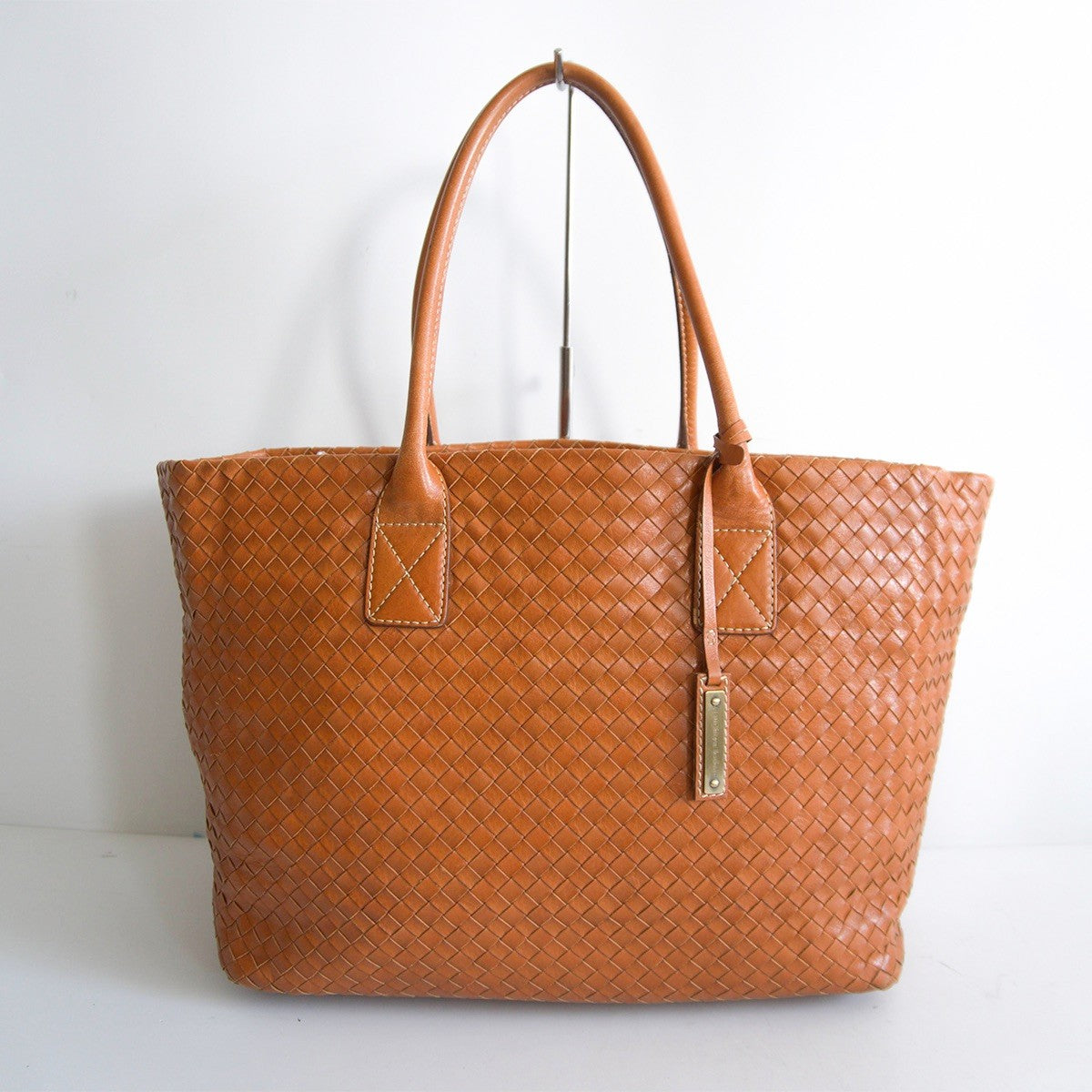 Tsuchiya Kaban Knitting Leather Tote Bag Size ONE SIZE