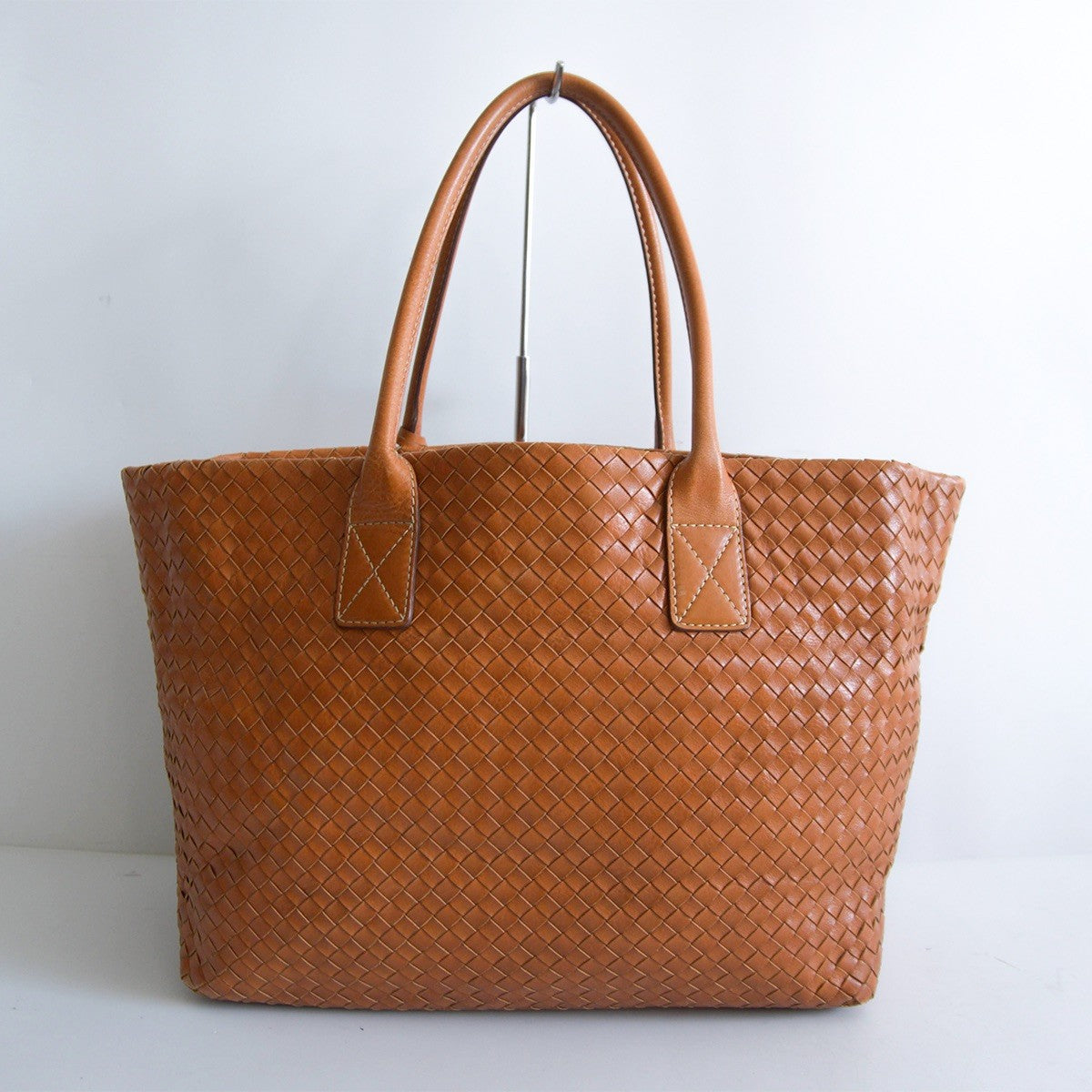 Tsuchiya Kaban Knitting Leather Tote Bag Size ONE SIZE