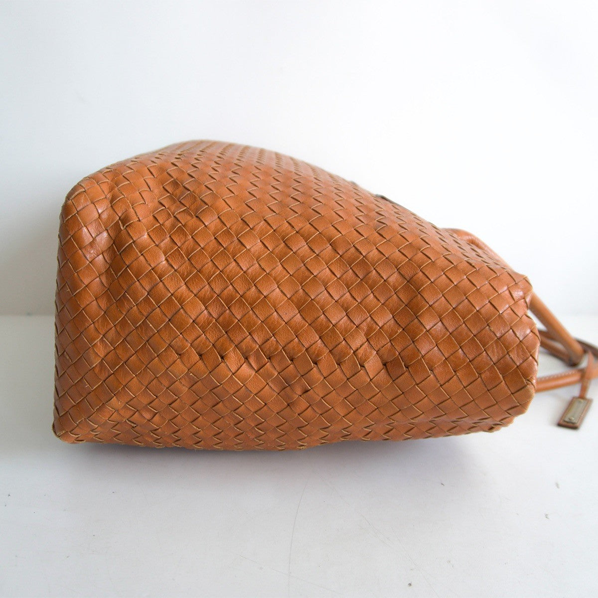 Tsuchiya Kaban Knitting Leather Tote Bag Size ONE SIZE
