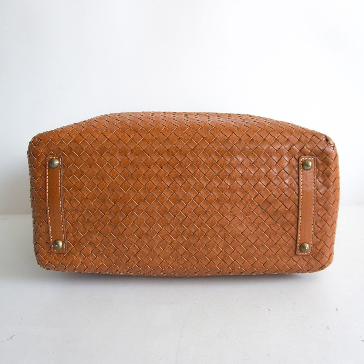 Tsuchiya Kaban Knitting Leather Tote Bag Size ONE SIZE