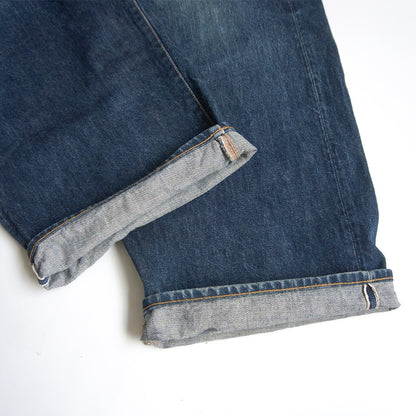 EVISU LOT.2001 Seagull Painted Denim Jeans Size 42×35