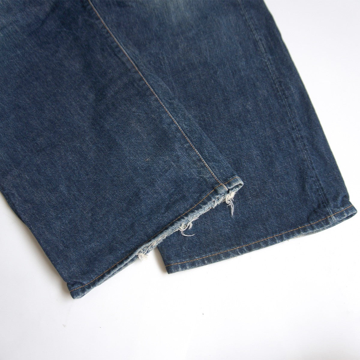 EVISU LOT.2001 Seagull Painted Denim Jeans Size 42×35