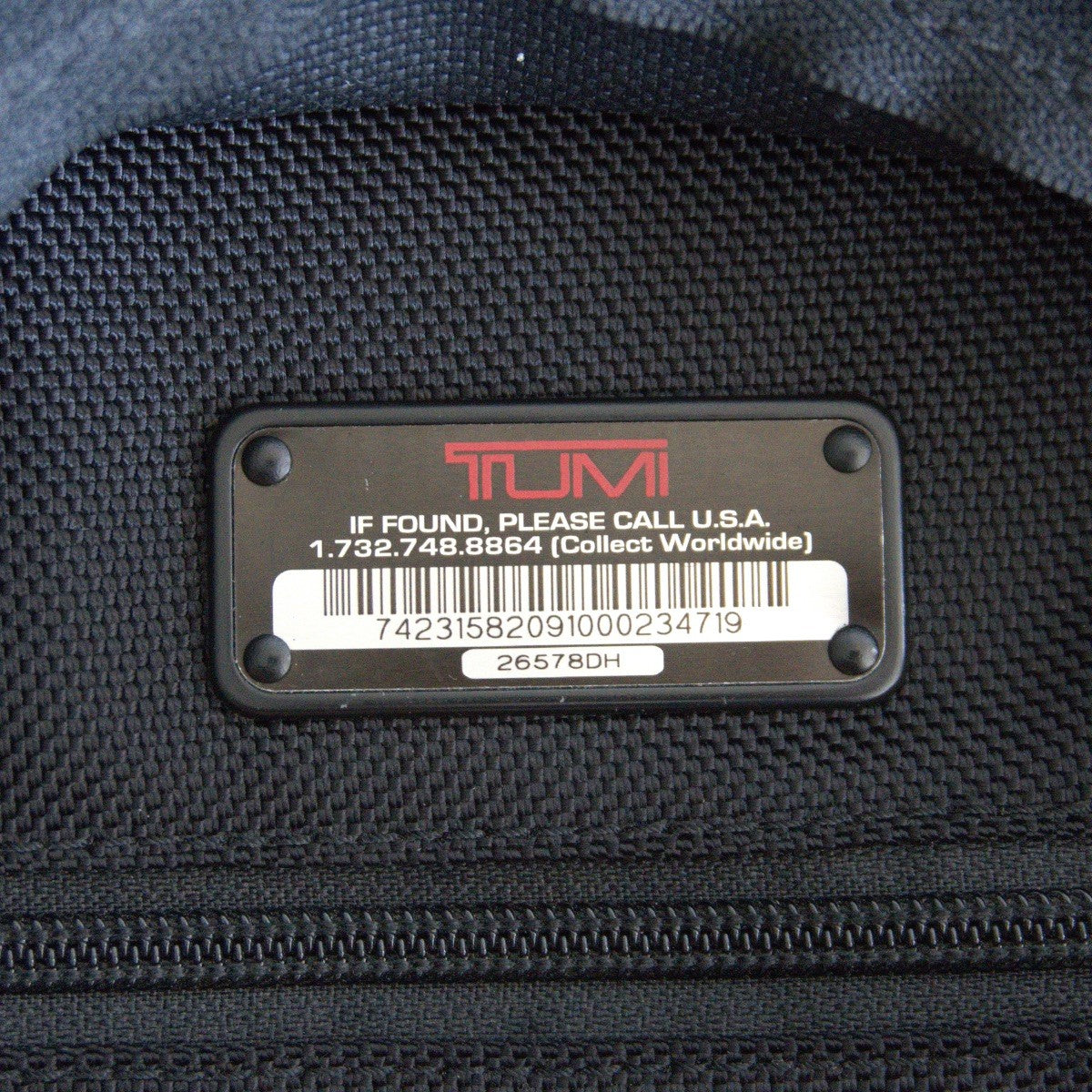 TUMI 26578DH T-Pass Alpha Backpack Black Size ONE SIZE