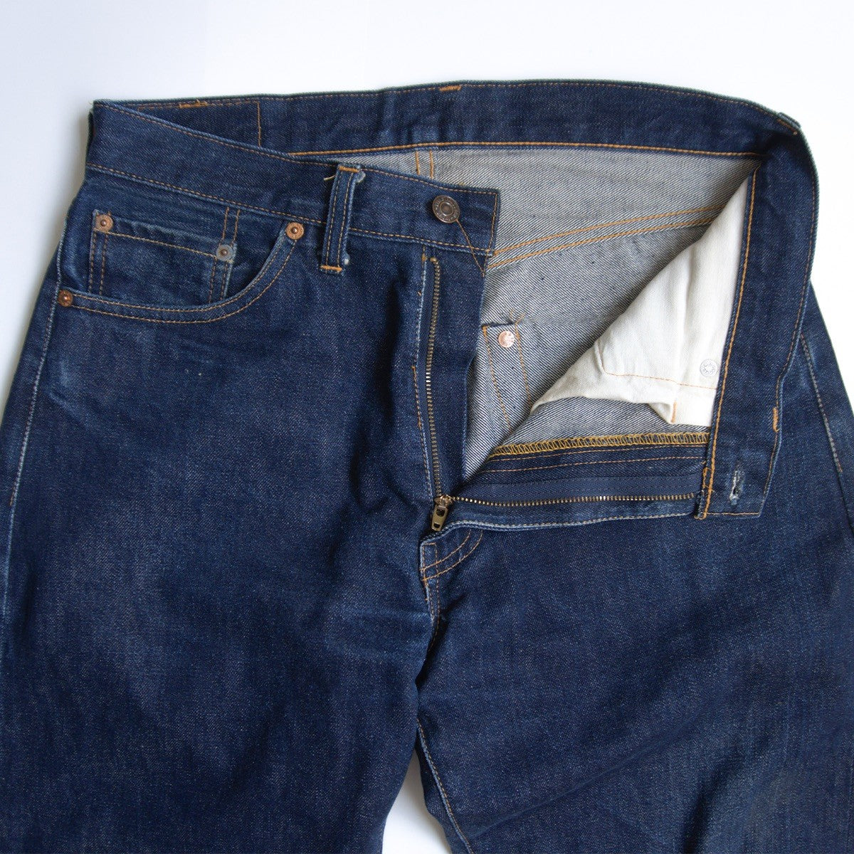 LEVI'S Valencia Made 551ZXX Big E Denim Jeans Size 32×36