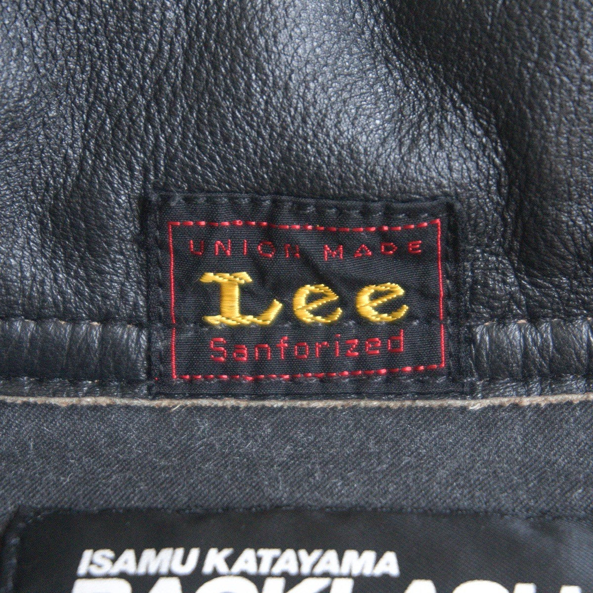 ISAMU KATAYAMA BACKLASH x Lee Cowhide Leather Jacket Size 42