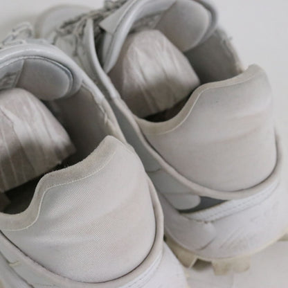 EMPORIO ARMANI Leather Chunky Sneakers White Size 26.0cm