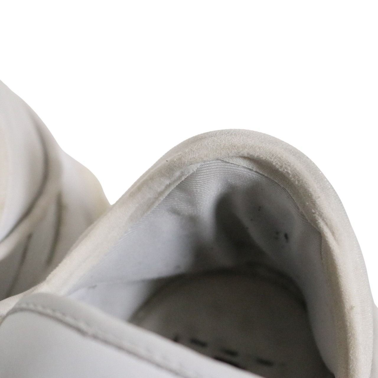 EMPORIO ARMANI Leather Chunky Sneakers White Size 26.0cm