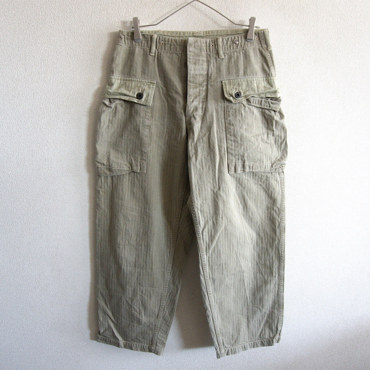 WAREHOUSE Lot 1097 USMC Herringbone Monkey Pants Size 31