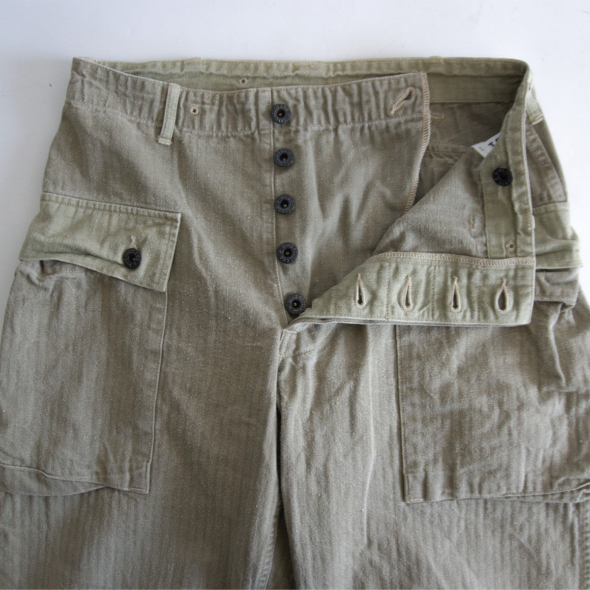 WAREHOUSE Lot 1097 USMC Herringbone Monkey Pants Size 31