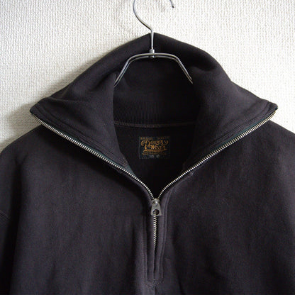 FREEWHEELERS POWER WEAR 30s Quarter Zip Sweatshirt Size 42