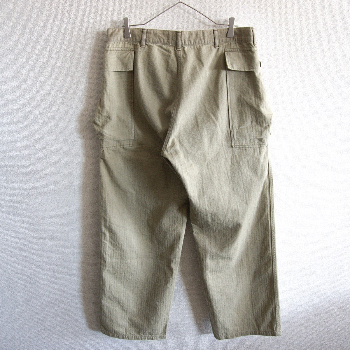 WAREHOUSE U.S. ARMY Herringbone Cargo Pants Size 34