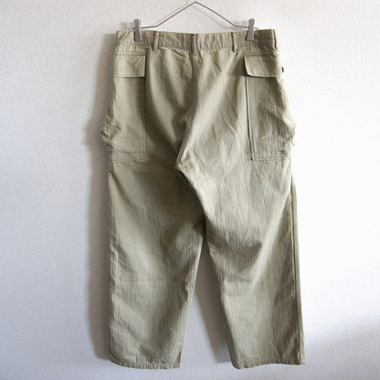 WAREHOUSE U.S. ARMY Herringbone Cargo Pants Size 34