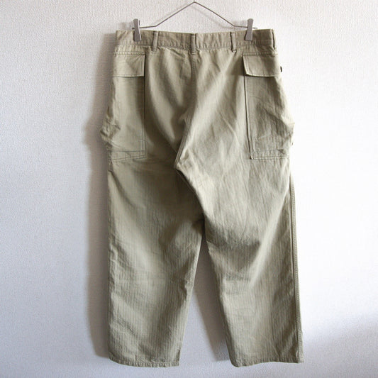 WAREHOUSE U.S. ARMY Herringbone Cargo Pants Size 34