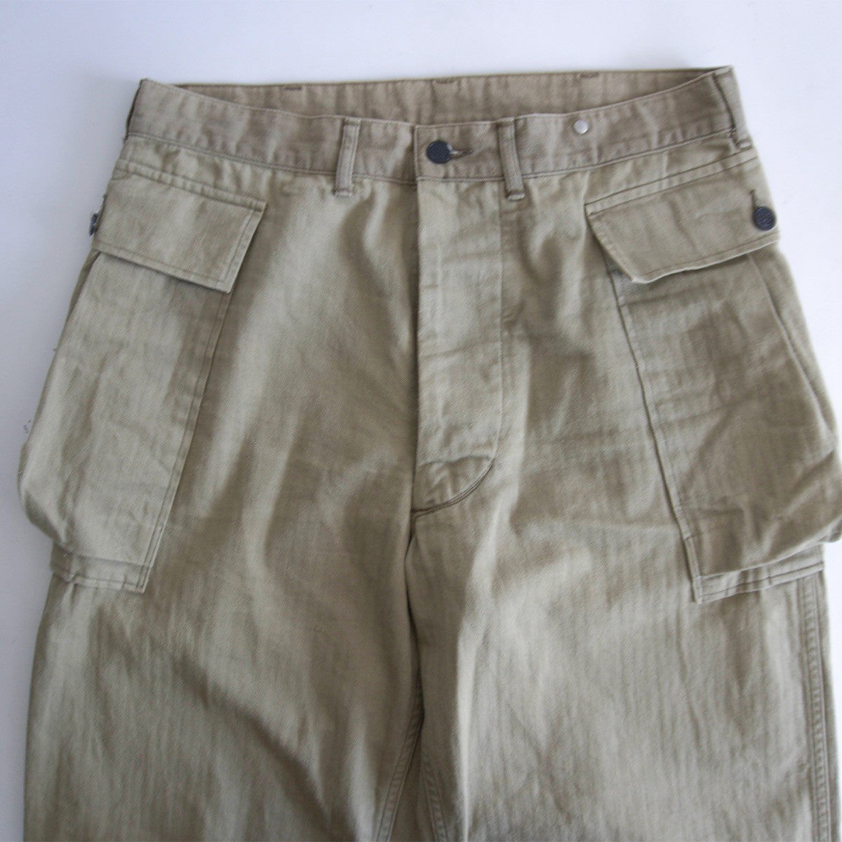 WAREHOUSE U.S. ARMY Herringbone Cargo Pants Size 34