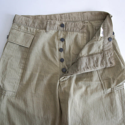 WAREHOUSE U.S. ARMY Herringbone Cargo Pants Size 34