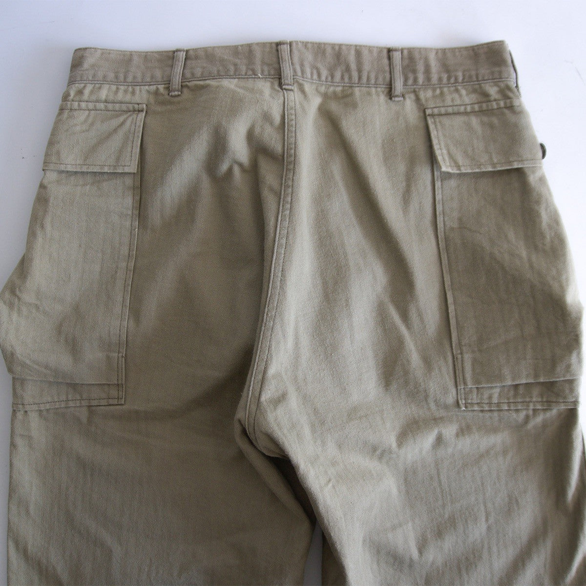 WAREHOUSE U.S. ARMY Herringbone Cargo Pants Size 34