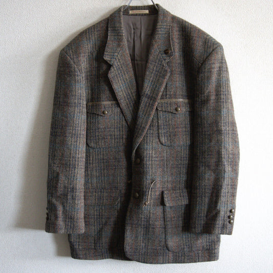 Harris Tweed x Papas Tweed 2B Tailored Jacket Size L