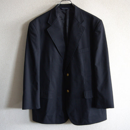 BROOKS BROTHERS Navy Gold Button Blazer Size 40SHT