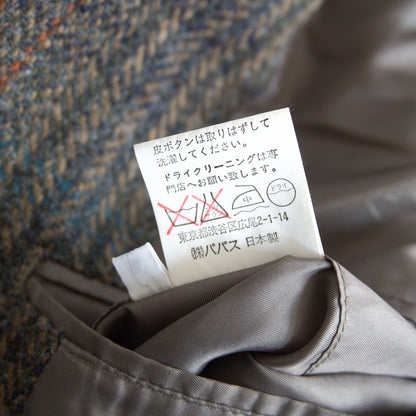 Harris Tweed x Papas Tweed 2B Tailored Jacket Size L