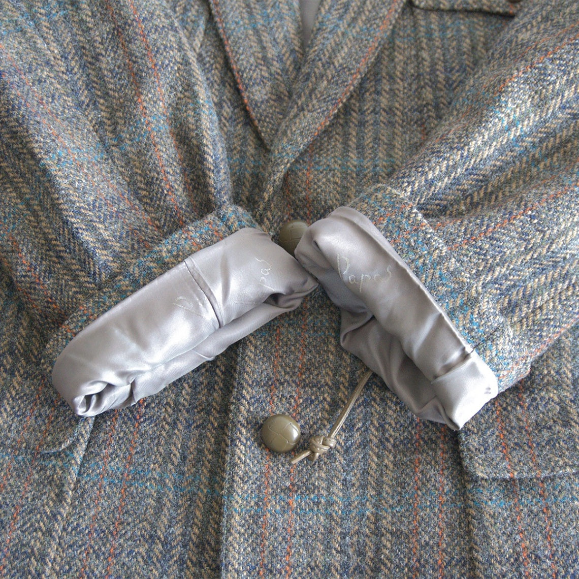 Harris Tweed x Papas Tweed 2B Tailored Jacket Size L