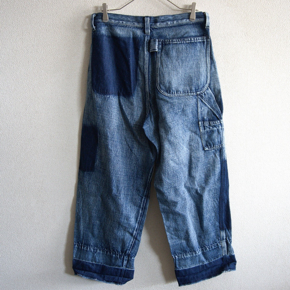 Y's Distressed Repair Painter Denim Jeans Size 1